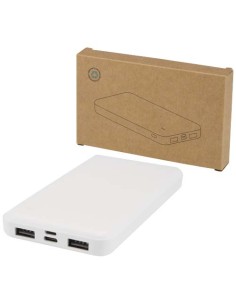 Batería externa de plástico reciclado de 10 000 mAh y 10 W "Intan" | S