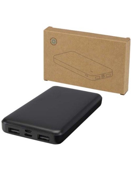 Batería externa de plástico reciclado de 10 000 mAh y 10 W "Intan" | S