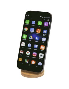 Soporte para teléfono magnético plegable de plástico reciclado con det 2