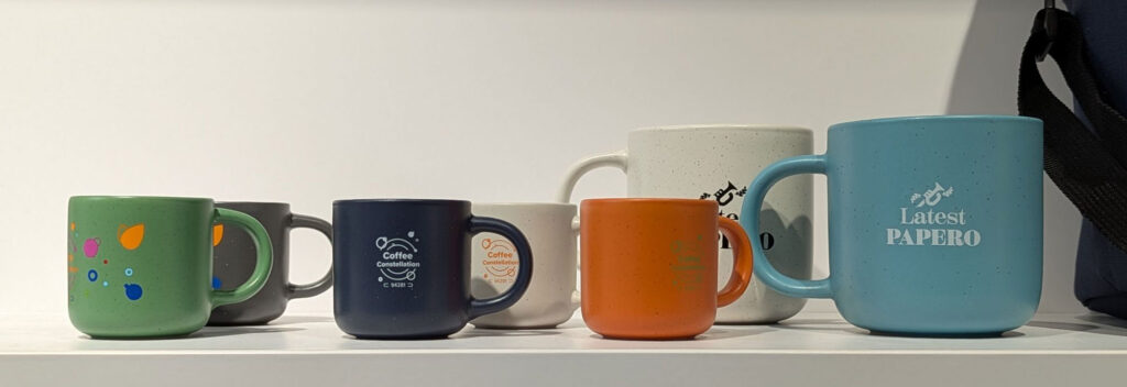 Tazas. Catálogo