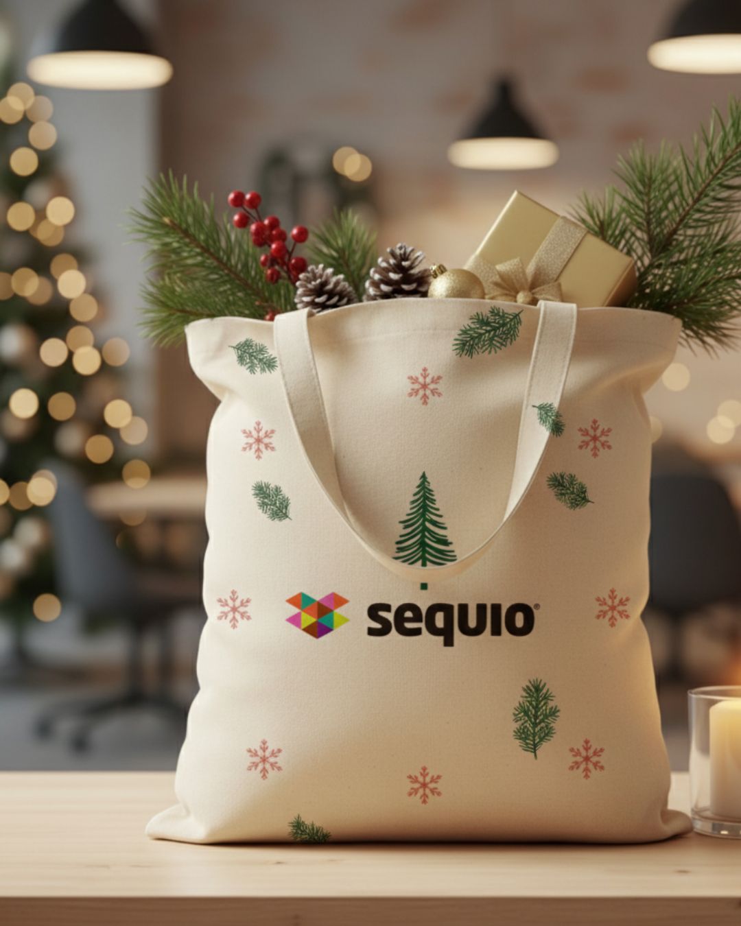 Bolsas navideñas