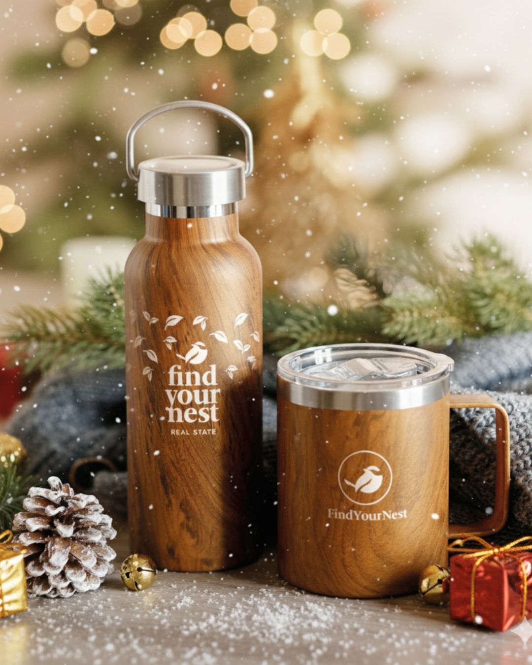 Botellas para Navidad