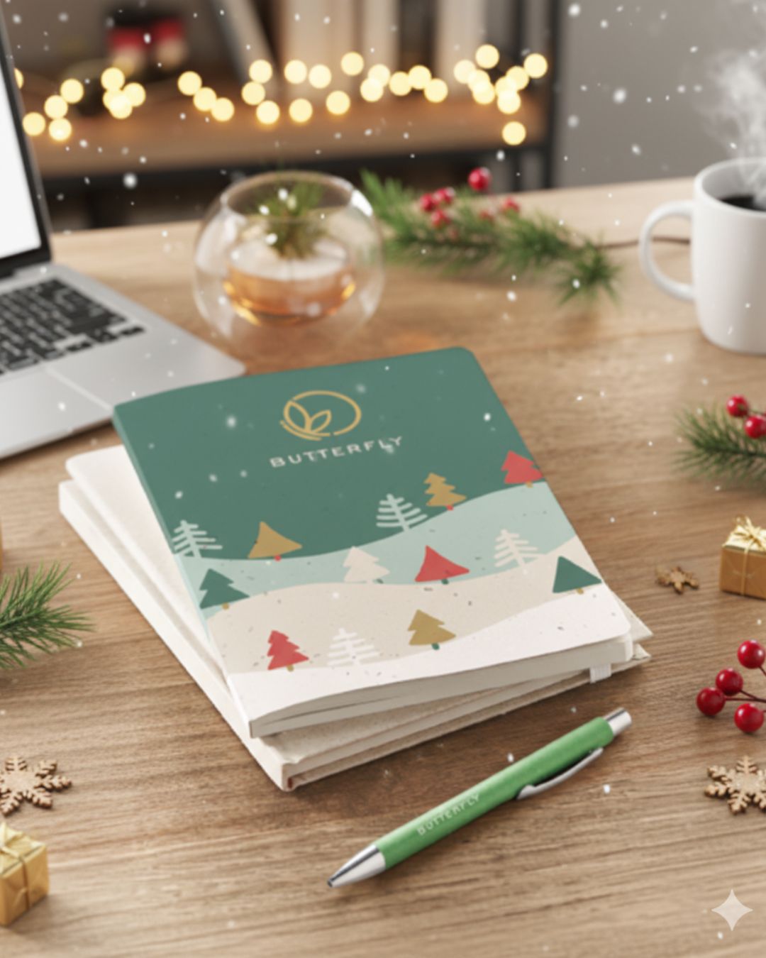 Cuadernos y libretas navideñas